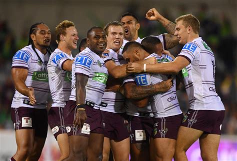 Statistics are updated at the end o Manly Warringah Sea Eagles 2018 season preview