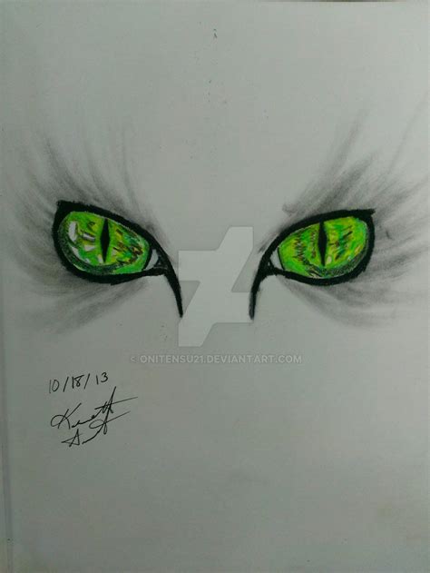 Cat Eyes By Onitensu21 On Deviantart