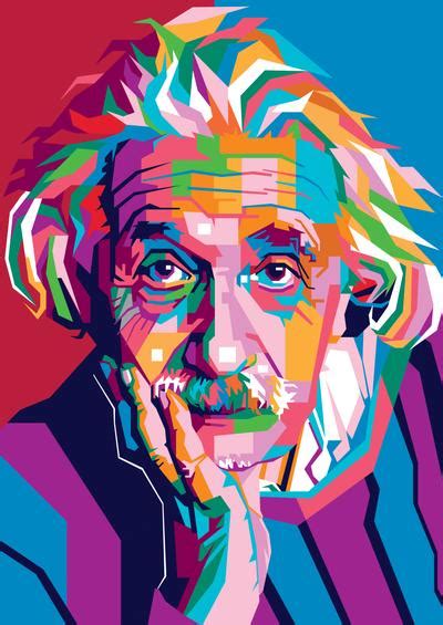 Albert Einstein By Vinartvin On Deviantart Albert Einstein Poster