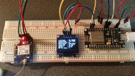Nodemcu Esp8266 12e With Gps And Oled Display 3 Steps Instructables