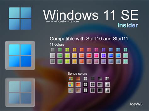 Start Menu Buttons Windows 11 Se Insider Free Download