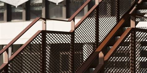 Expanded Metal Balustrade And Railing Infill Panels For Bridge And Stairs