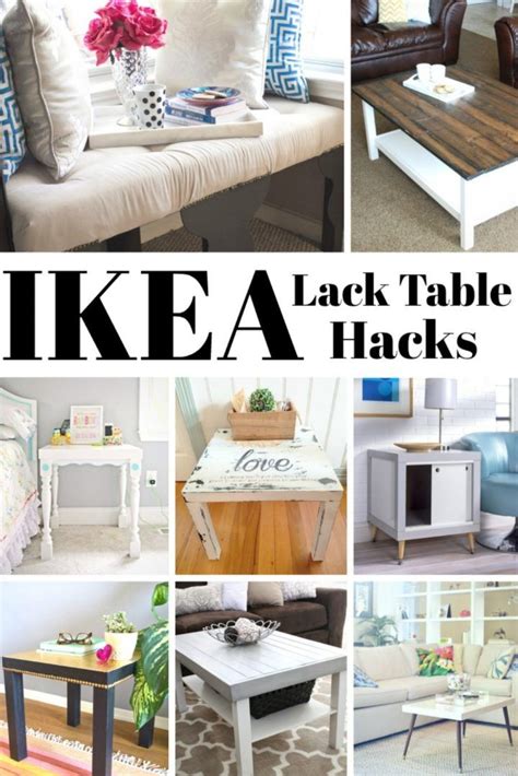 20 Diy Ikea Lack Table Hacks Ikea Lack Table Ikea Lack Table Hack