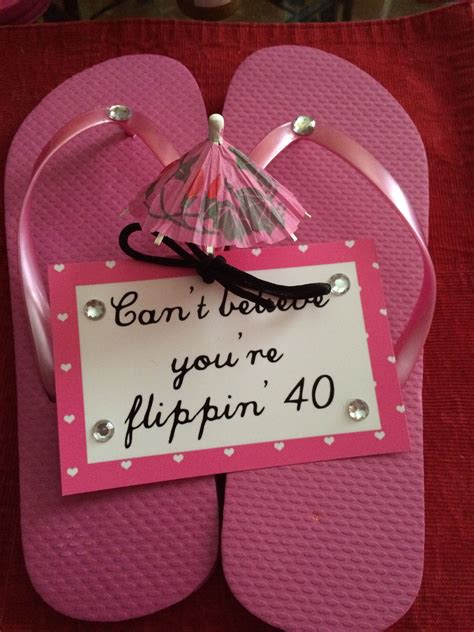 Diy gifts for little sister. DIY gift idea. Made these for my sister's 40th birthday ...
