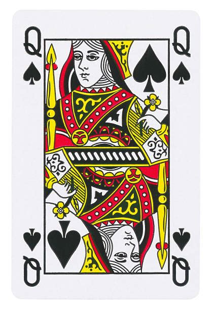 White Deck Queen Of Spades Clipart I2clipart Royalty