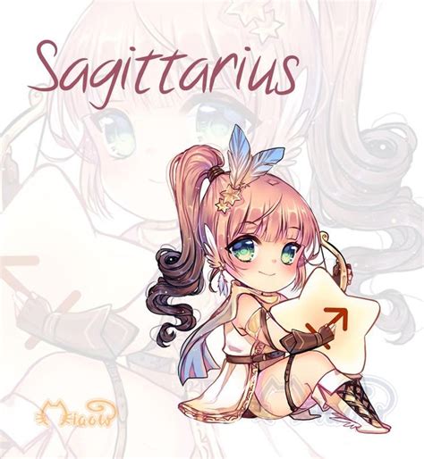 Sagittarius By Miaowx3 On Deviantart In 2020 Anime Zodiac Zodiac