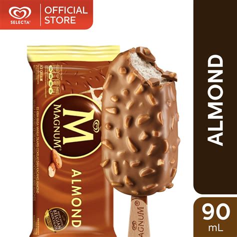 Magnum Almond Ice Cream Stick 90ml Shopee Philippines