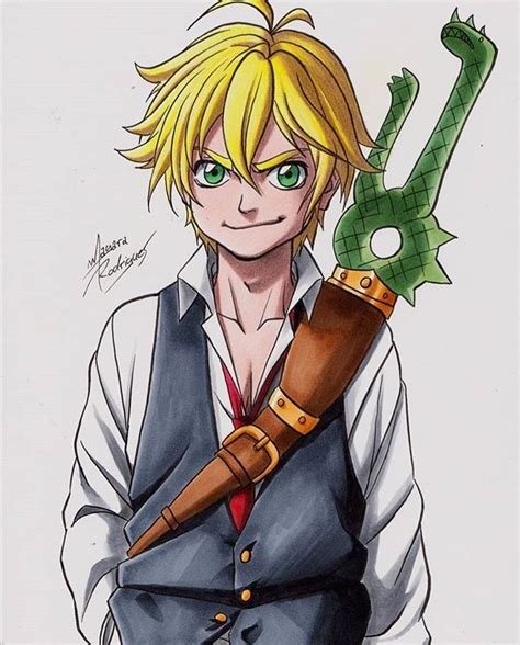 Pin De João Victor Em Nntz Seven Deadly Sins Anime Como Desenhar