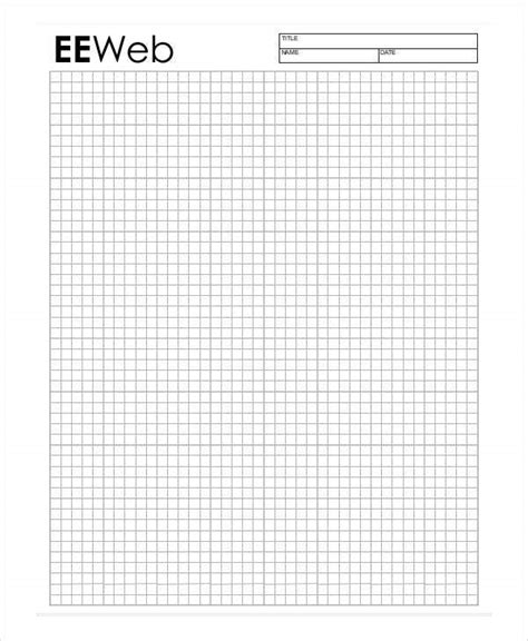 Printable Graph Paper Templates 13 Samples Examples Format Downlaod