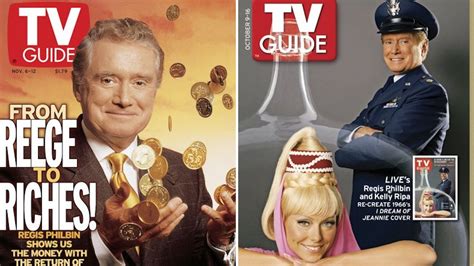Remembering Regis Philbin With His Tv Guide Magazine Covers Through The