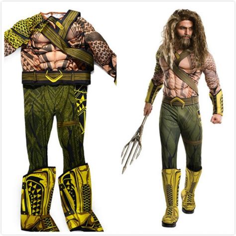 Halloween Aquaman Costume Jason Momoa