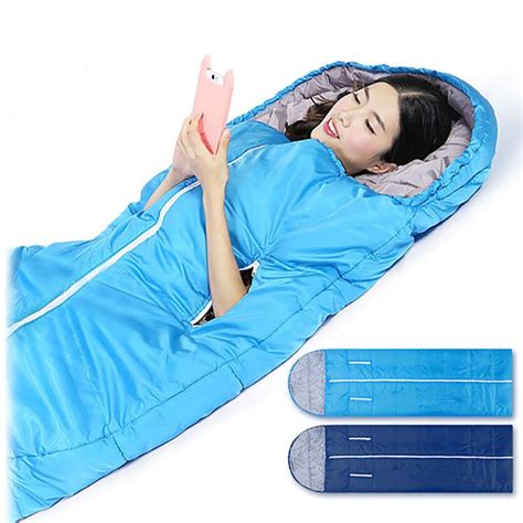 Wnnideo Cotton Sleeping Bag Outdoor Adult Thickened Warm Dirty Sleeping