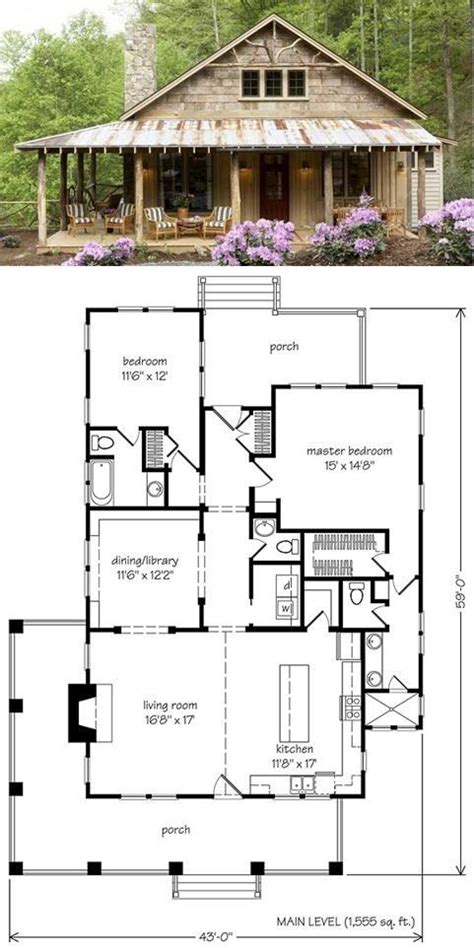 A mansion isn't a size set in stone; Small House Floor Plans Under 500 Sq Ft (With images ...