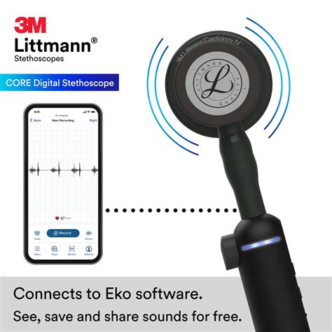 3m Littmann Core Digital Stethoscope Black Ubuy Bahrain