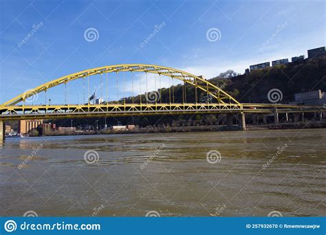 West End Bridge Pittsburgh Pennsylvania Stock Photo Image Of River