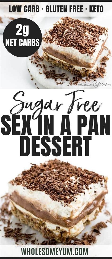 Sex In A Pan Dessert Recipe Sugar Free Low Carb Gluten Free Tasty