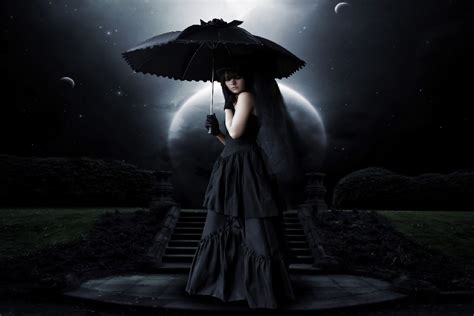 See the best moon wallpapers hd collection. DIY FRAME sad sorrow gown gothic girls sci fi space moon moonlight planets night pale cloth silk ...