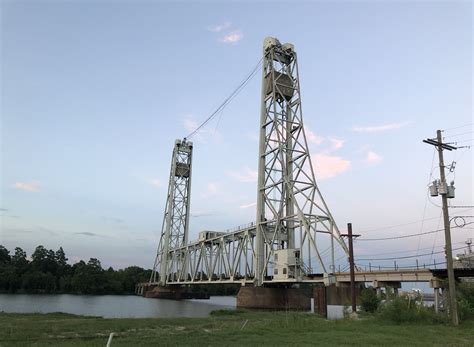 Neches River Rainbow Bridge Veterans Memorial Bridge And Railroad