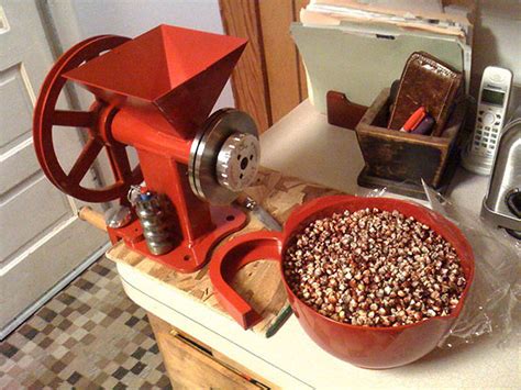 Homemade Cornmeal Grainmaker Hand Powered Mill Sets The Standard