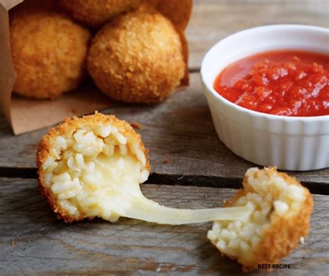 Cheesy Arancini Balls Recipe Best Recipe