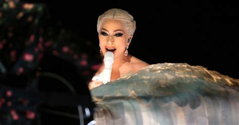 Lady Gaga Gives Emotional Performance At Grammys