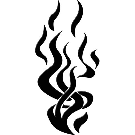 Flame Fire Black Silhouette Design Transparent Png Svg Vector File Images