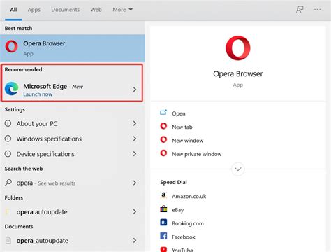 Microsoft Is Recommending Edge Through Windows 10 Search