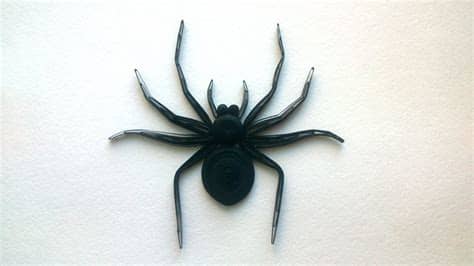 There is no reason why you have to spend hundreds of dollars on decorations, try this instead! Halloween DIY - How to Make a Paper Quilling Spider ...