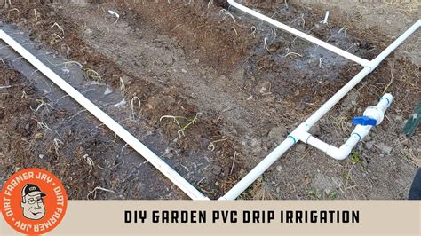 Diy Garden Pvc Drip Irrigation Easy Cheap Effective Youtube