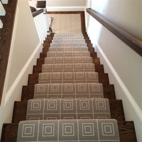 To install this style, the carpet is attached to the edge of the tread and then drops down to meet the back of the. Stair Carpet Runners - The Carpet Workroom