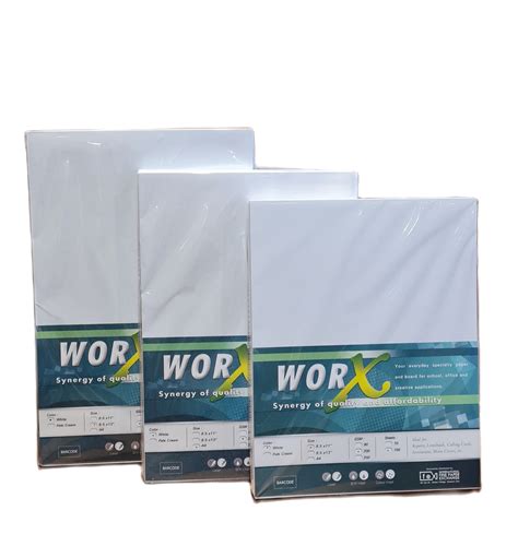 Worx Specialty Paper 200 Gsm A4 Size Lazada Ph