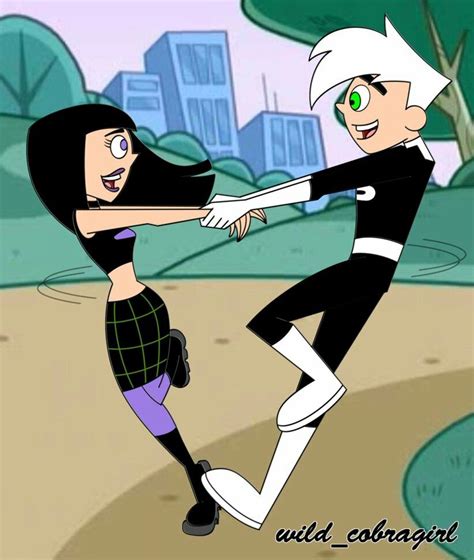 Danny Phantom Sam Spinning Dance Fantasma Danny Cartoon Movie