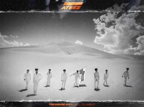 Ateez Roam The Desert In Fierce Group Teasers For Their Debut Mini