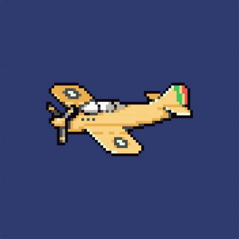 Pixel Art Jet Plane Illustrations Royalty Free Vector Graphics And Clip