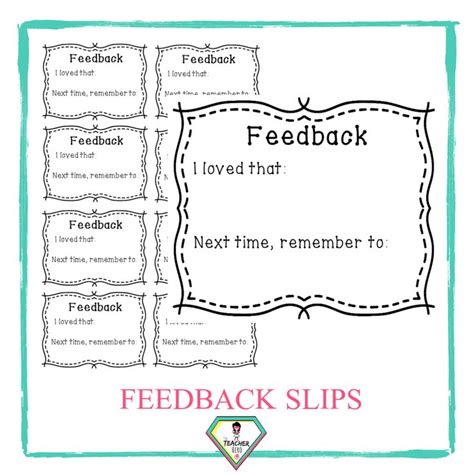 Writing Feedback Slips Writing Feedback Guided Reading Resources