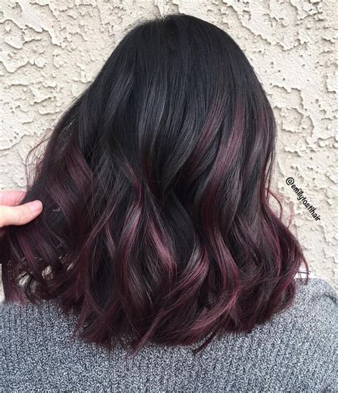Burgundy Ombre Hair On Dark Skin Puissant Bloggers Pictures