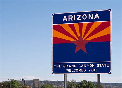 Welcome To Arizona Sign Stock Photos Pictures And Royalty Free Images