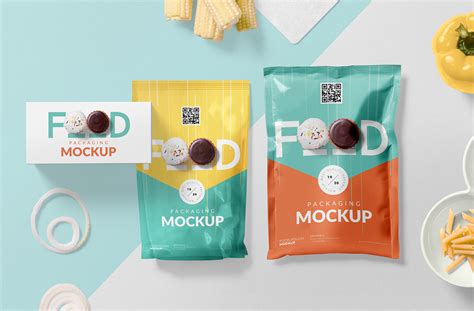 food packaging mockup psd  mockup