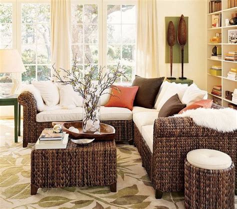 Wicker Living Room Furniture Homemydesign