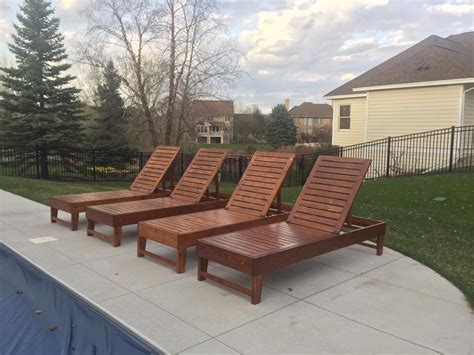Diy Outdoor Chaise Lounge Chairs Outdoor Lounge Chair Diy Wooden