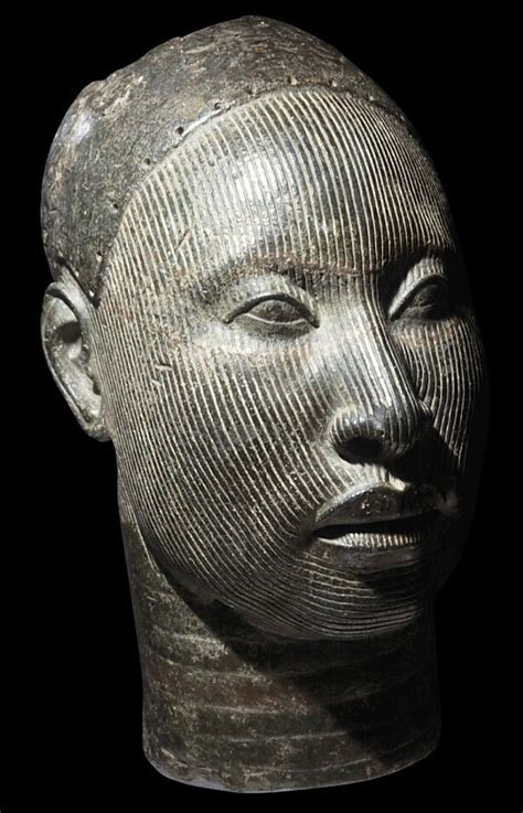 Bronze Head Of The Oni King Yoruba Ife Nigeria 12th Flickr