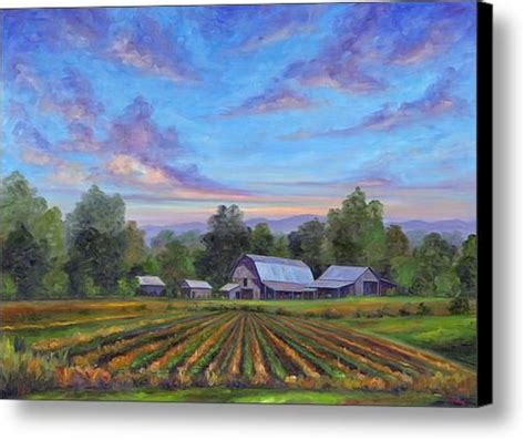 Farm On Glenn Bridge Canvas Print Canvas Art By Jeff Pittman Bridge