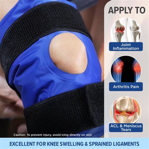 Knee Ice Pack And Back Ice Pack Set Of 2 Colepak Comfort Hot And Cold