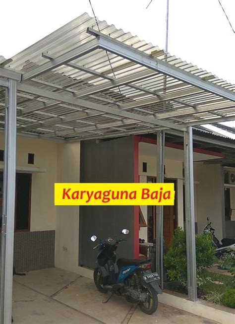 Jual Pasang Kanopi Rangka Baja Ringan Atap Solartuff Kota Tangerang