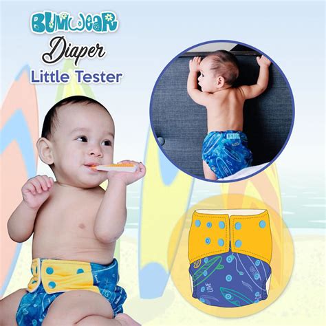 Bumwear One Size Diaper Lets Go Surfing