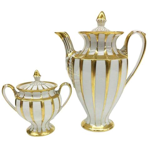 Antique German Furstenberg Porcelain Coffee Pot For Sale At 1stdibs
