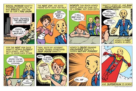 Superhero Comic Strips