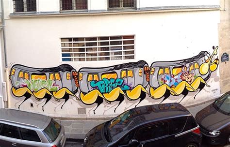 Juxtapoz Magazine New Wall By Rime In Paris