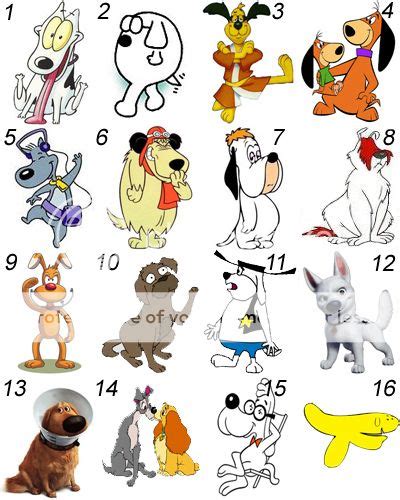 Cartoon Dogs 2 Pictures Quiz By Thehammer