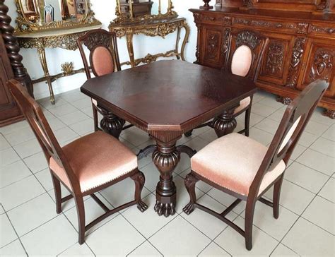 We make customized tables, matching your requirements and high quality is just our motto. Renaissance Revival Table Set, Living or Dining Room ...